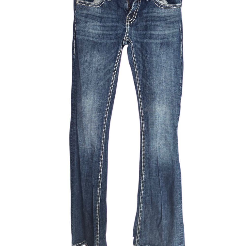 Rock & Roll Cowgirl Blue Boot Cut Jeans